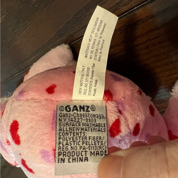 Ganz Webkinz Love Frog HM144 Plush Stuffed Animal - Picture 8 of 8